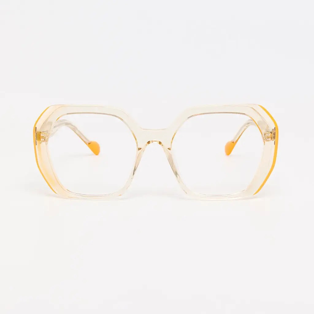 garda - bicolor shiny yellow/solid yellow