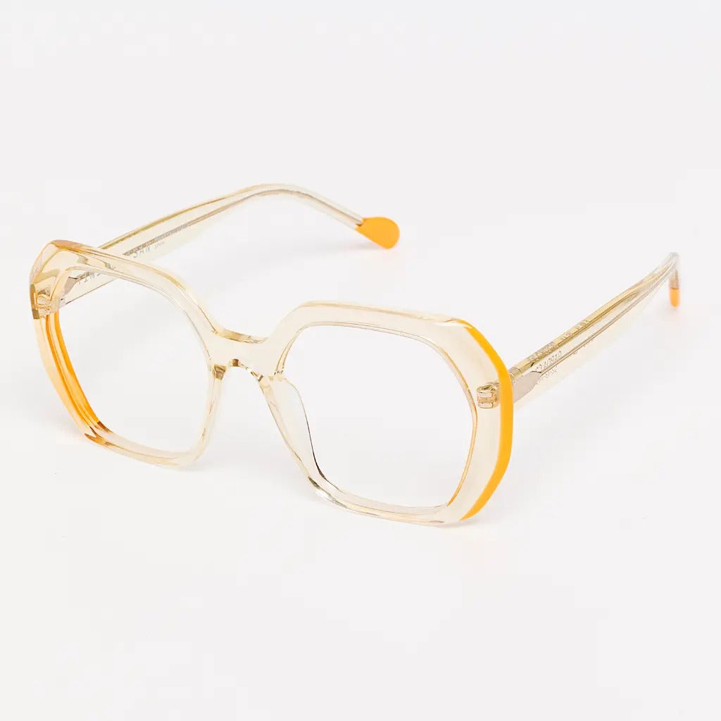 garda - bicolor shiny yellow/solid yellow