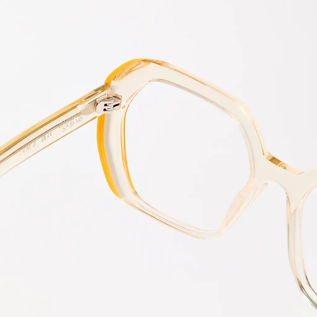 garda - bicolor shiny yellow/solid yellow