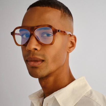 drizzle - vintage tort blue light