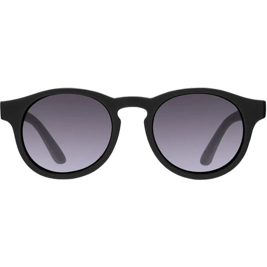 polarized keyhole - jet black smoke lenses [ 0 a 2 ]