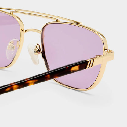 le mimi - gold violet mono