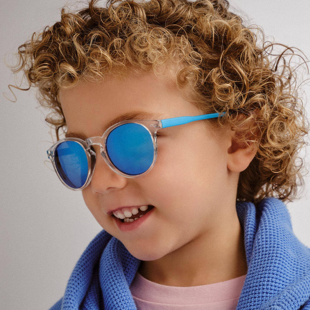 kind fine round - clear/blue