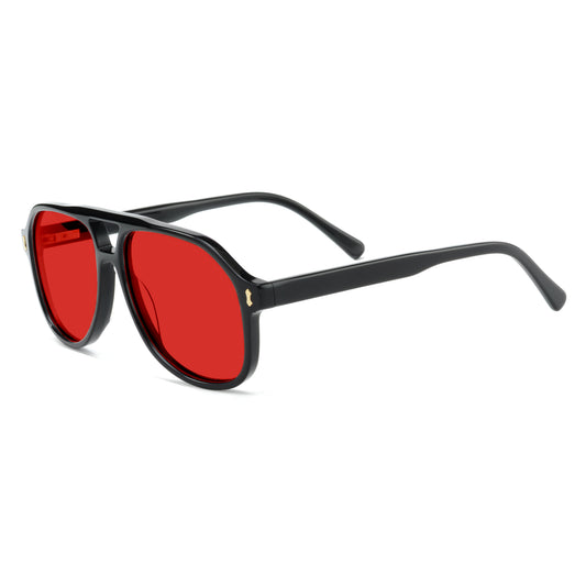 ferrara - black red lens