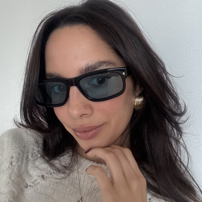 st emilión - black blue lenses