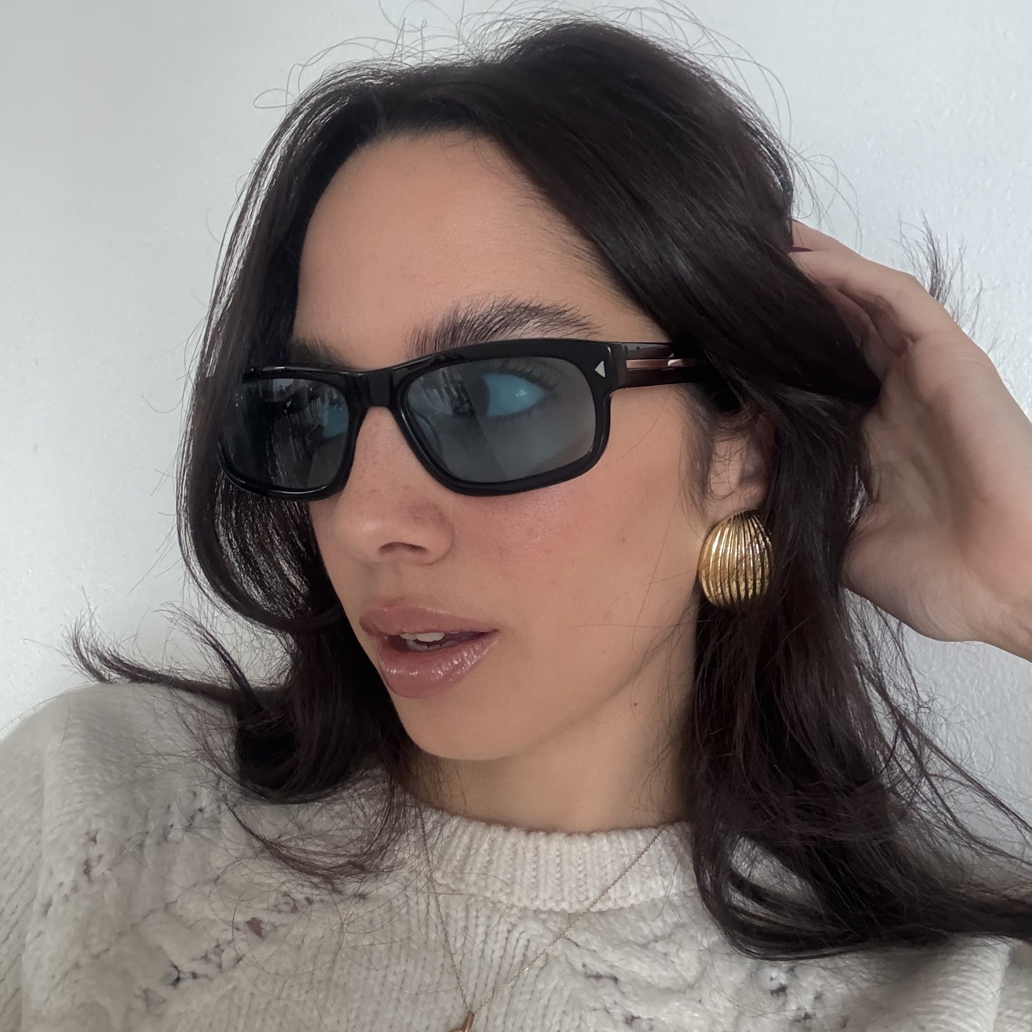 st emilión - black blue lenses