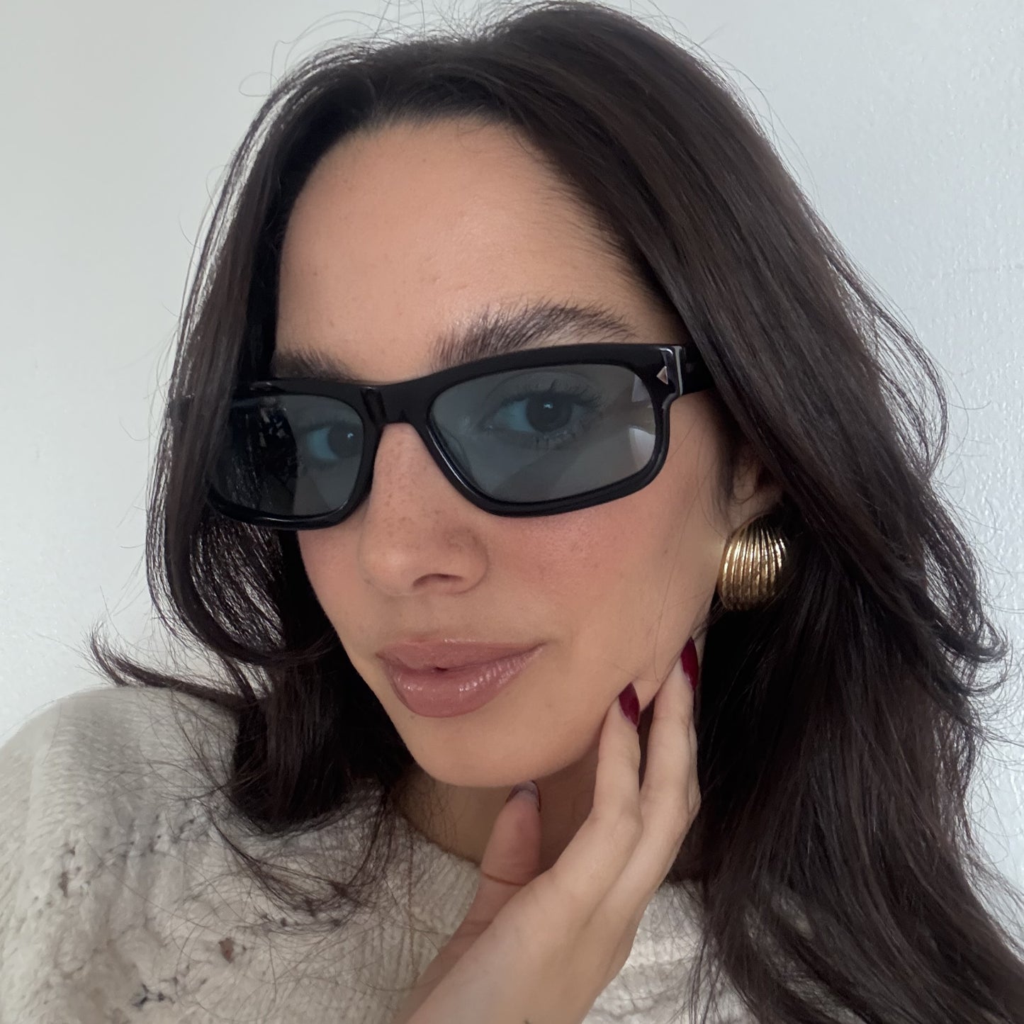 st emilión - black blue lenses