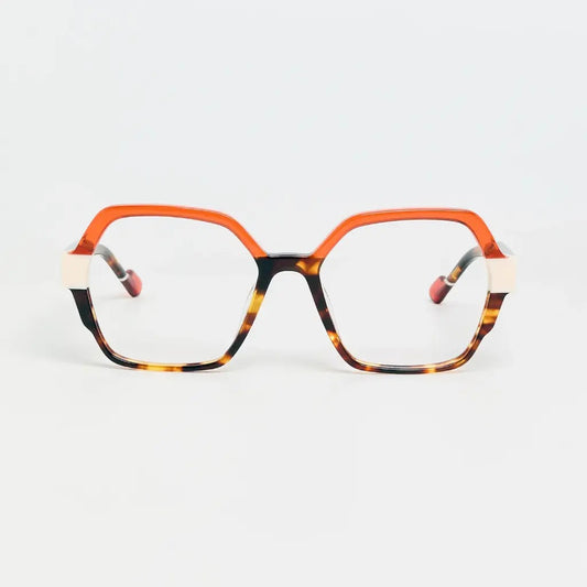 ona - tricolor grentort/orange/beige