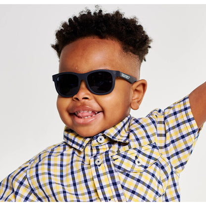 jet black navigator smoke lenses | ages 0-2